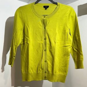 Talbots Green Cardigan